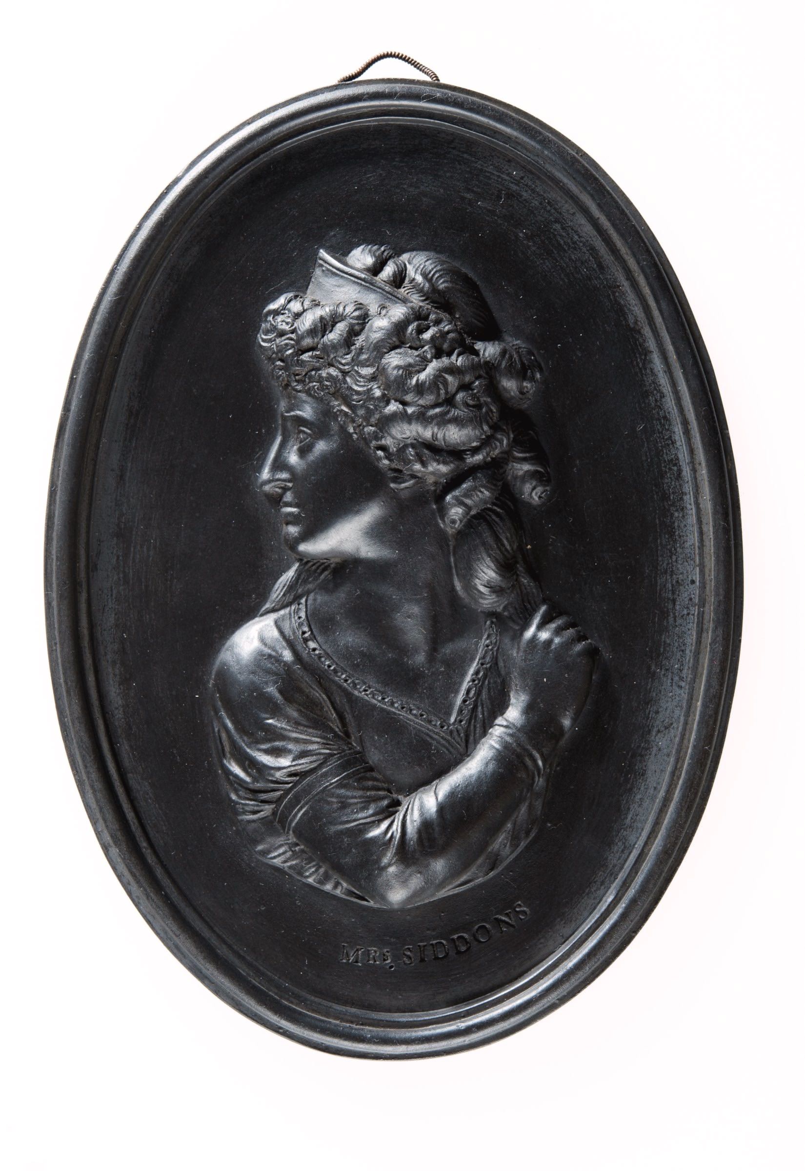 Portrait Medallion of Sarah Siddons as Euphrasia