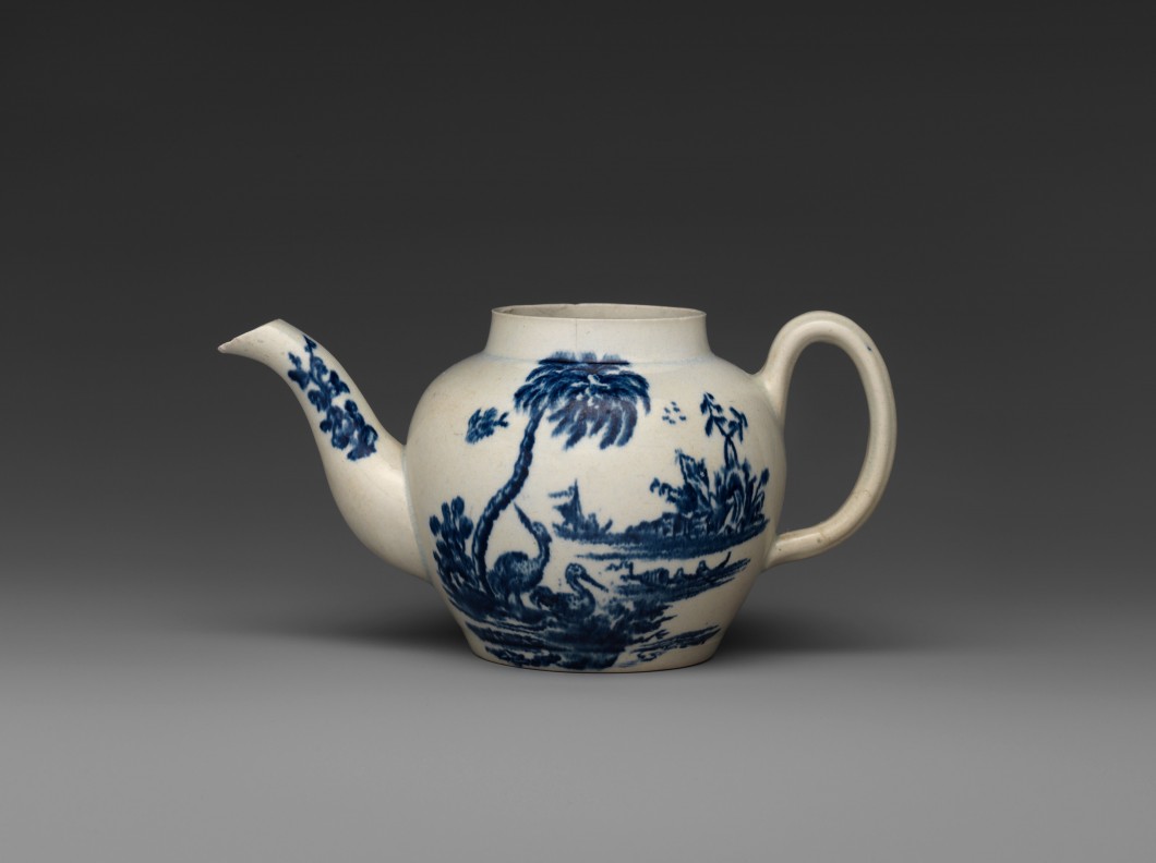 Teapot featuring the Palmetto motif