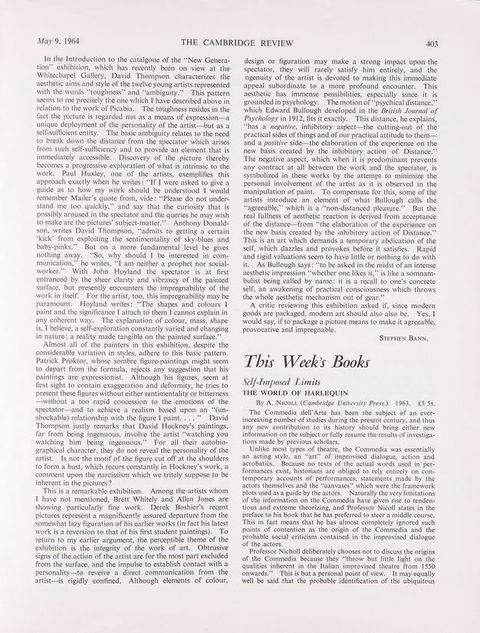 Page of a journal. The second of two-page article is printed in two columns.