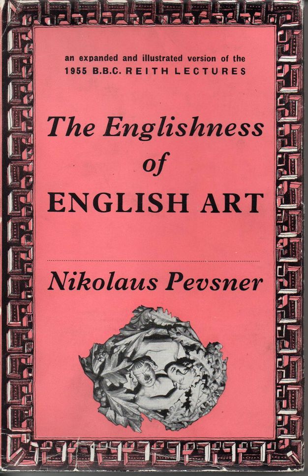 Book cover. A sculpture of two people embracing surrounded by plants is in greyscale at the bottom centre of this salmon-pink cover. The perimeter is edged in a geometric pattern in pink, black, and white.