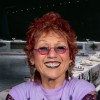 Head and shoulders portrait of Judy Chicago