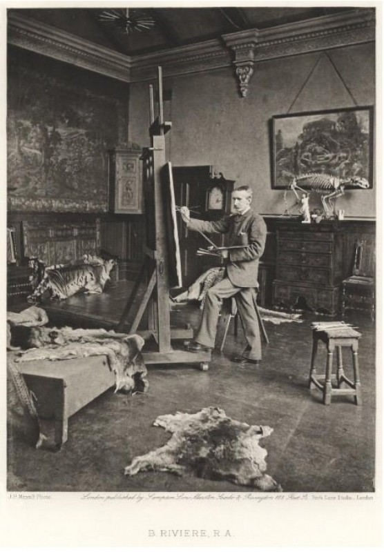 photograph, in F.G. Stephens (ed.), <i>Artists at Home</i> (London: Sampson Low, Marston, Searle, and Rivington,1884), plate 20, photogravure, 1883, 21.6 × 16.4 cm. Collection of National Portrait Gallery (NPG Ax27831).