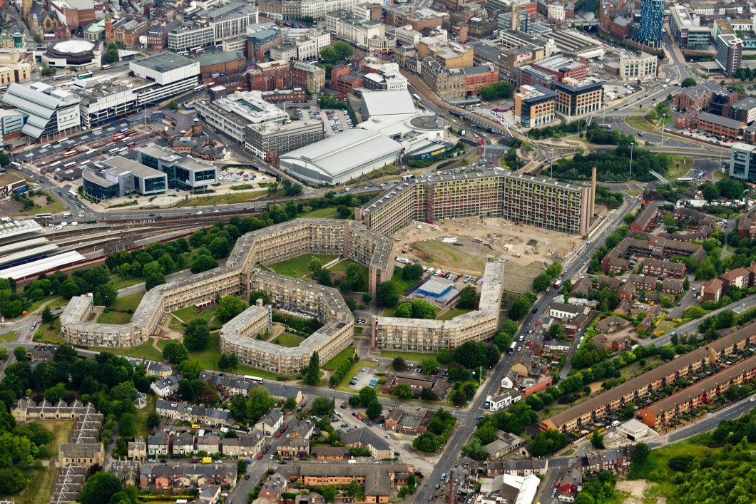 aerial view, 7 June 2011.